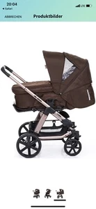 ABC Design Kombi-Kinderwagen Turbo 4 Braun - Bild 1 von 5