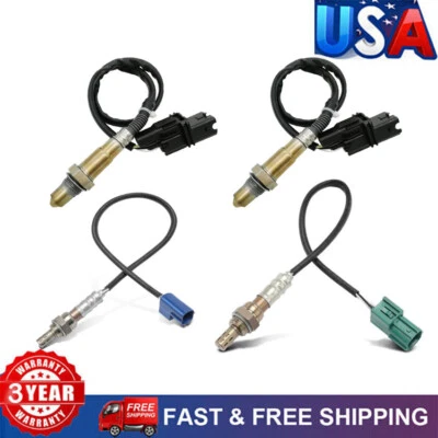 Sensor de oxígeno aguas arriba + aguas abajo 4 piezas para Nissan 350Z 3,5 L V6 2005 2006 Foto 1 de 4
