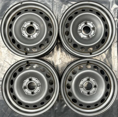 4 Orig Mercedes-Benz Stahlfelgen 5Jx15 ET32 A4534010100 Smart 453 FM67 - Bild 1 von 2