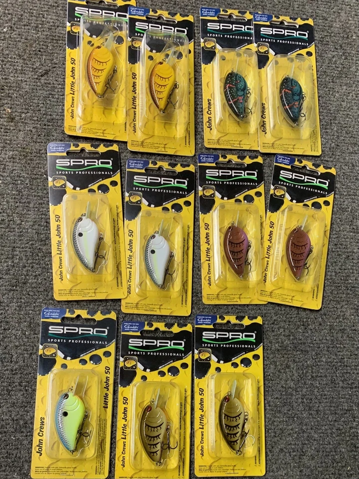 Spro Little John 50 Lot Of 11 - Image 1 of 1