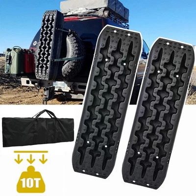 2x Anfahrhilfe Anti-Rutsch Auto Sandbleche Mit Aufbewahrungstasche Off Road 10T - Bild 1 von 4