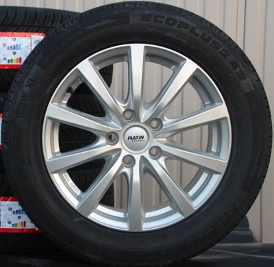 VW Bus T5 T6 T6.1 Multivan Satz Räder Alufelgen Platin P69 silber Winterreifen - Bild 1 von 2