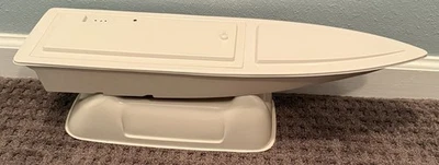 Vintage ABC Hobby Baltek r/c boat hull w/ stand - Image 1 of 4