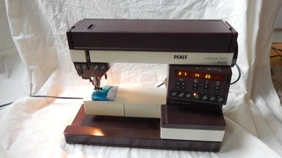 PFAFF 1471 CREATIV COMPUTER NÄHMASCHINE Jeans Leder Seide Baumwolle  ohnZubehör - Bild 1 von 4