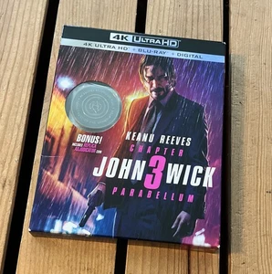 John Wick Chapter 3 4K UHD Blu-Ray Replica Adjudicator Coin Walmart Exclusive - Bild 1 von 4