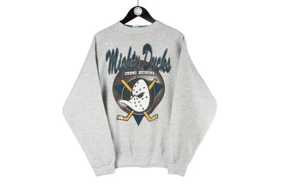 Sudadera De Colección Anaheim Mighty Ducks Reimpresión Color Ceniza AN63304 Foto 1 de 2