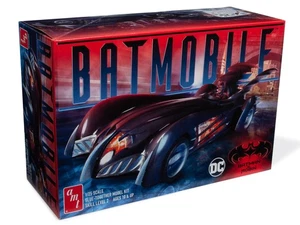 Amt Amt Batman & Robin Batmobile 1/25 Scale Plastic Model Amt1295 Molded Col - Bild 1 von 4