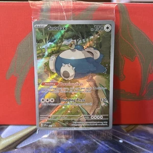 Snorlax 051 Sv: Scarlet & Violet Promo Cards Holo SEALED - Picture 1 of 2