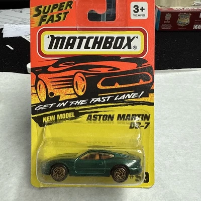 1993 Matchbox: Aston Martin DB-7 #59 ''Get In The Fast Lane'' NIP! - Image 1 of 3