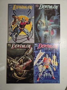 Deathlok #1-4 (Marvel 1990) Mini Series Complete Set Prestige - Picture 1 of 9