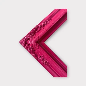11 x 14 auf Lager traditioneller Compo XL verzierte Ecken Holzrahmen, HOT PINK - - Bild 1 von 9