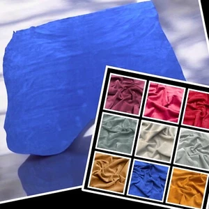 Silky Calf Suede : (1.1-1.2mm 3oz) Heavier Suede With Robust Physical Properties - Picture 1 of 35