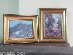 Antique Vintage French ENAMEL OVER COPPER HELCA Pictures - Picture 1 of 9