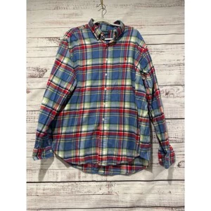 Ralph Lauren Classic Fit Brushed Cotton Plaid Button Down Men's Size XXL - Picture 1 of 5
