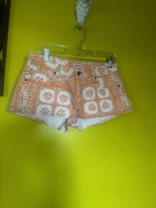 NWT Roxy orange Shorts Size 29 - Picture 1 of 3