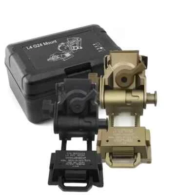 Soporte de montaje Wilcox de metal L4 G24 L4G24 NVG para PVS15 PVS18 GPNVG18 Foto 1 de 4