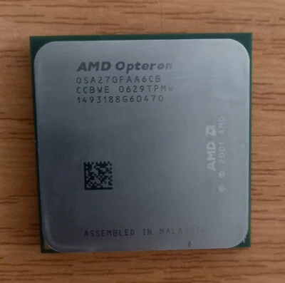 AMD Opteron OSA270FAA6CB CCBWE 2 Ghz 940 pin Dual Core Processor - Image 1 of 2