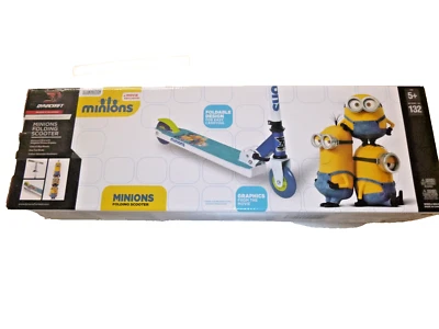 DynaCraft Minions Folding Scooter  (Rare Version) ~ Brand New - Image 1 of 4