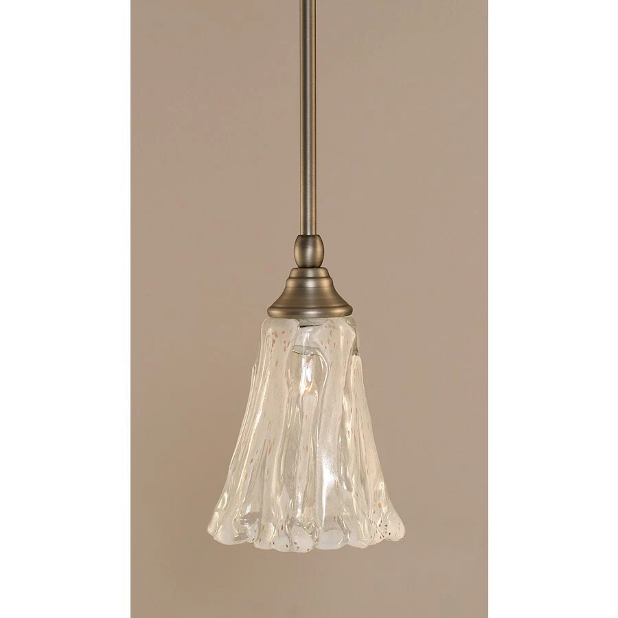 Мини-кулон Toltec Lighting Stem, 5,5 дюйма итальянское ледяное стекло - 23-BN-729 - Изображение 1 из 1