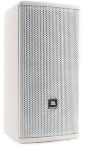 JBL Professional AC18/95-WH Compact 8-in Passive 2-Way Loud Speaker - White