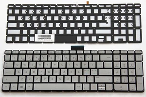 For HP Pavilion 15-ab 15-bc 15-aw 15-aq 15-ar 17-ab m7-n Keyboard Nordic Backlit - Picture 1 of 4