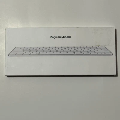 Apple Magic Keyboard - Silver - For Bluetooth Mac's - A2450 - MK2A3LL/A - Image 1 of 3