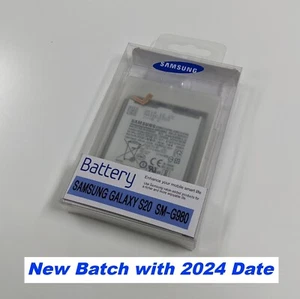 Retail Boxed SAMSUNG S20 GENUINE Battery EB-BG980ABY 4000mAh - Local Seller ! - Photo 1 sur 13
