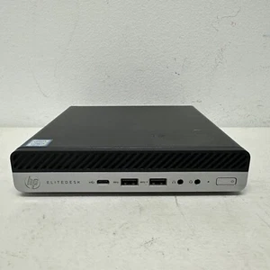 HP ELITEDESK 800 G5 i3 9100T 3.10 GHz 16 GB RAM 240 GB SSD NO OS - Afbeelding 1 van 6