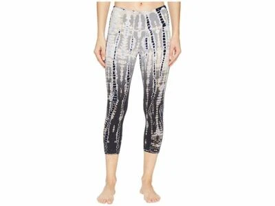 Hard Tail Flat Waist Lizard Ombre Capri Leggings Women's Size S L37840 - Image 1 of 2