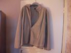 Fawn fleece casual jacket by Linea (House of Fraser). Sz M (14).