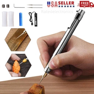 Engraver Pen 35000R/M Electric Engraving Tool Kit for Jewelry Wood Metal Glass - Picture 1 of 12