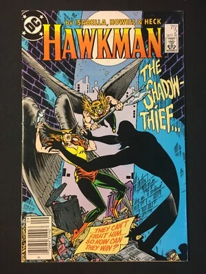 HAWKMAN 2 NEWSTAND Richard Howell Cover Shadow Thief V 2 Hawkwoman 1 Copy DC - Image 1 of 2