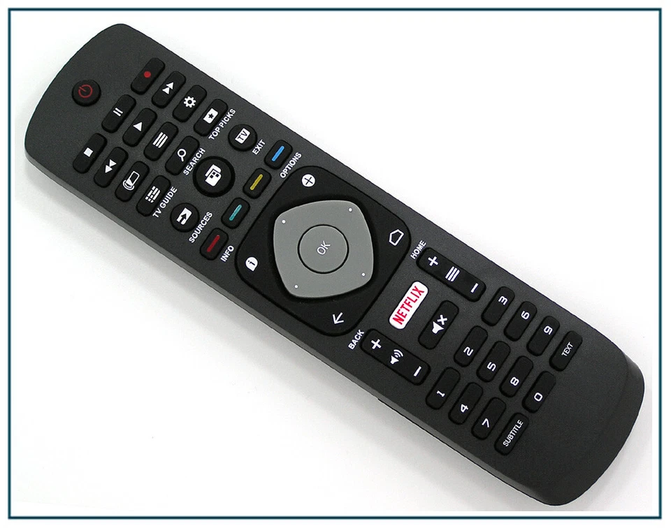 Ersatz Fernbedienung für alle Philips LED LCD Smart TV NETFLIX Taste