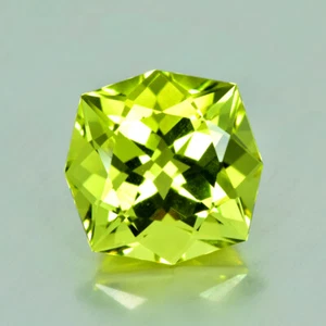9.17Ct Custom Fancy Cut _ Fair Natural Lemon Quartz Gemstone - Picture 1 of 1