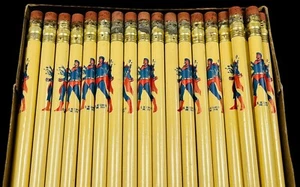 RARE 1978 DC Comics Superman Comic New Old Stock Pencil Sale Is For One Pencil - Picture 1 of 19