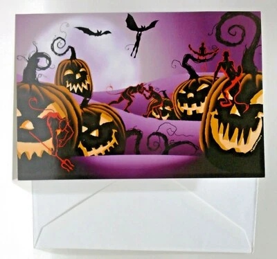 NobleWorks Greeting Card -"Pumpkin Patch" Happy Halloween 032123 - Image 1 of 2