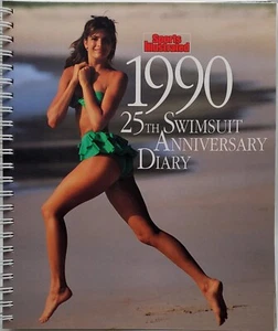 Traje de baño Sports Illustrated 1990 25 aniversario diario de escritorio calendario casi nuevo/como nuevo - Imagen 1 de 10