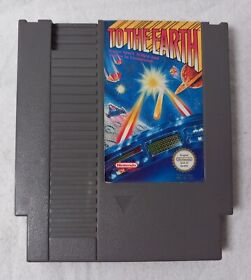 To The Earth Nintendo NES Game Cartridge Only UKV Tested & Working