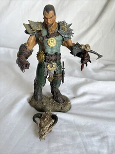 McFarlane’s Fantasy Series 1 Tyr Dragon Rider 8” Action Figure w/ Axe - Picture 1 of 3