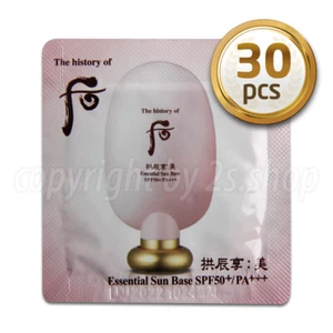 The History of Whoo Essential Sun Base SPF50+ PA+++ 1ml x 30pcs - Picture 1 of 1