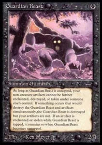 Guardian Beast - Heavy Play MTG Arabian Nights - Picture 1 of 1