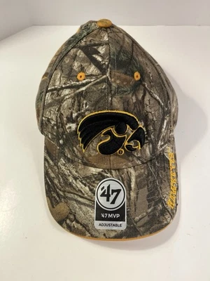 Gorra de béisbol Iowa Hawkeyes 47 Realtree camuflada producto con licencia universitaria Foto 1 de 4