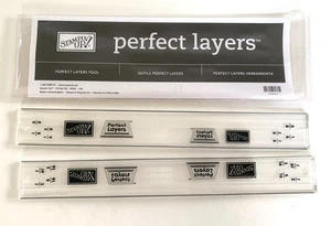 Stampin' Up! Perfect Layers Scrapbooking Tool 8 Border Sizes - Picture 1 of 2