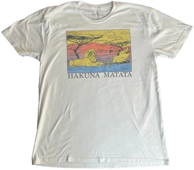 Disney Rey León Hombre Camisa Grande Estampado Gráfico Película Manga Corta Cuello Redondo Foto 1 de 4