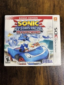 Sonic & All-Stars Racing Transformed (Nintendo 3DS, 2013) CIB - Bild 1 von 3