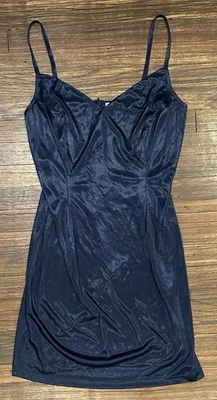 Mac Duggal Women’s Size 8 Silky Style Satin Cocktail Short Dress Blue - Image 1 of 4