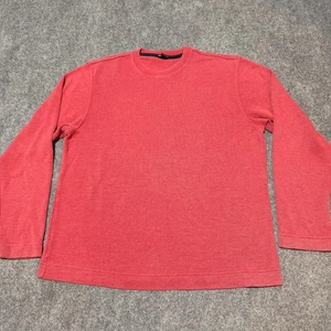 Gap Sweater Mens Extra Large Red Knit Pullover Long Sleeve Casual - Picture 1 of 11