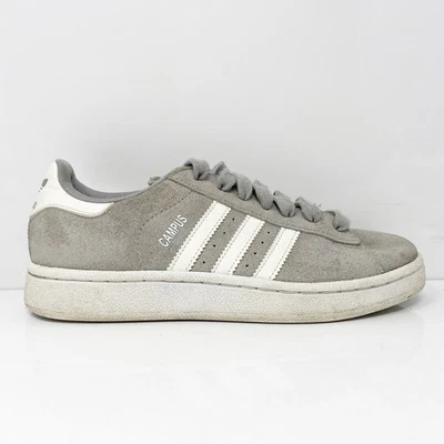 Adidas Boys Campus D70184 Gray Casual Shoes Sneakers Size 5 - Image 1 of 4
