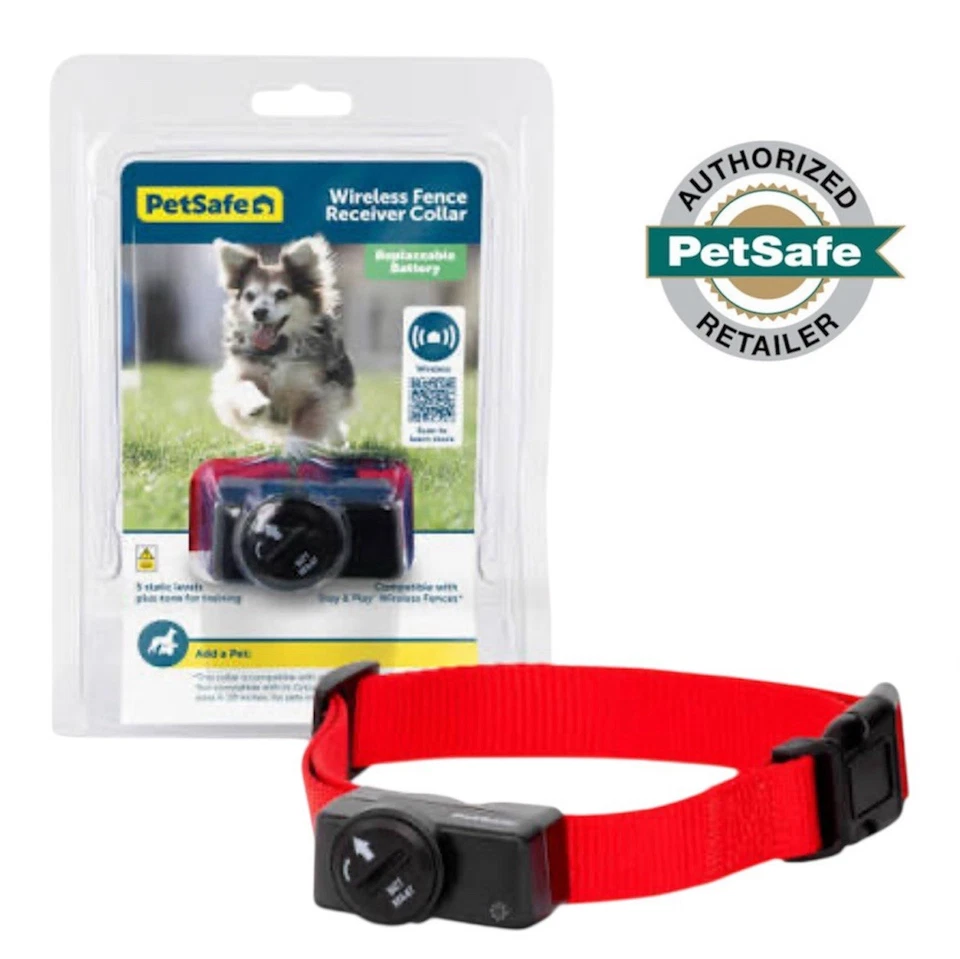 Collar receptor de cerca inalámbrico para perros PetSafe PIF-275-19 NUEVO Foto 1 de 1