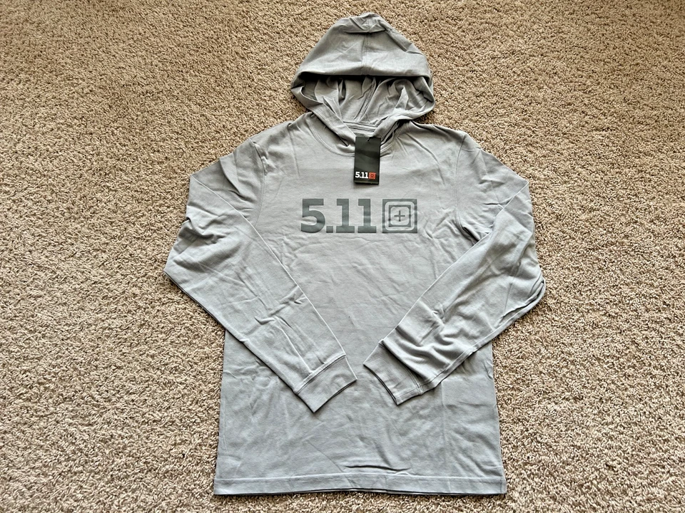 Sudadera con capucha ligera manga larga 5.11 Tactical para hombre Foto 1 de 1